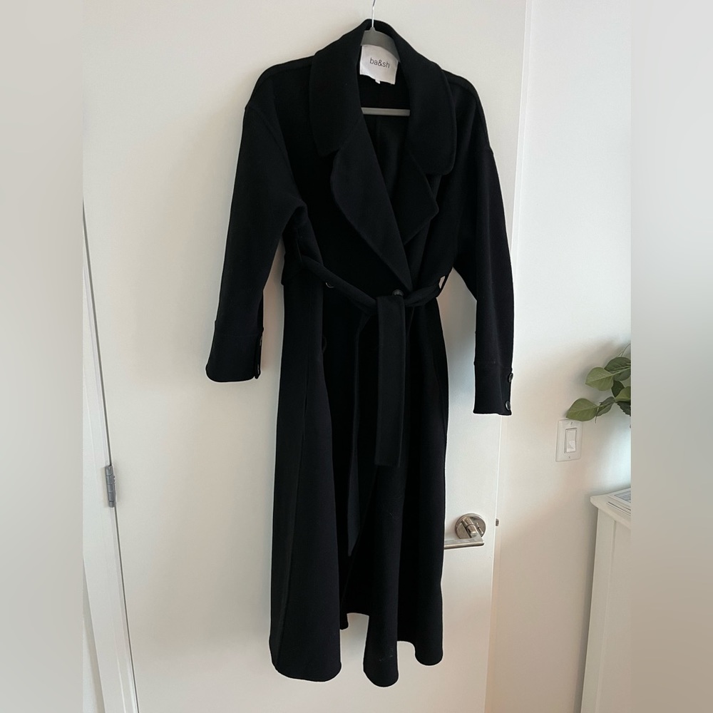 BA&SH Black Coat